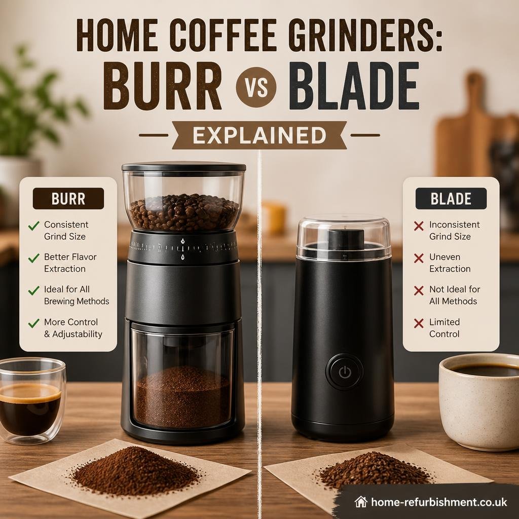 Home Coffee Grinders: Burr vs Blade Explained
