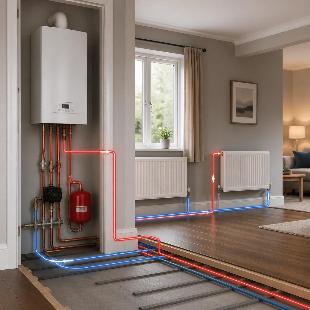 How Does Central Heating Work?