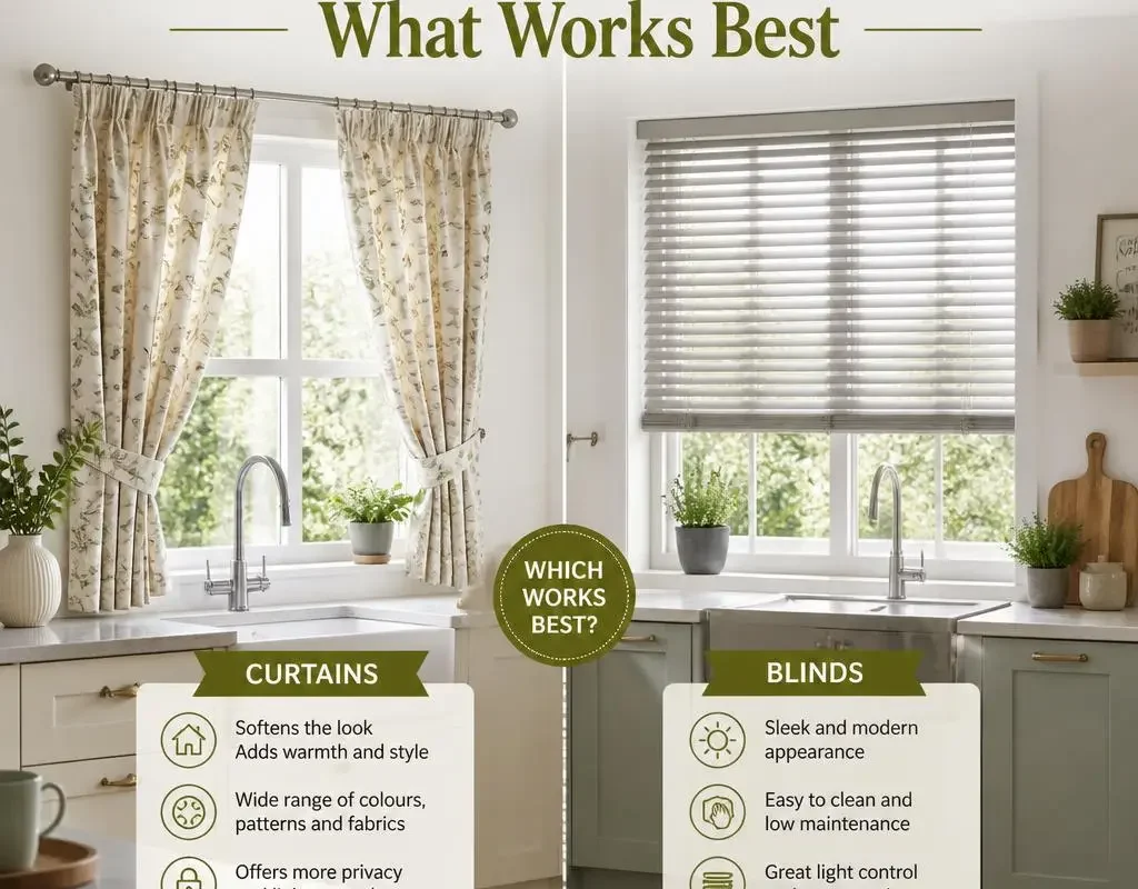 Kitchen Curtains and Blinds: What Works Best