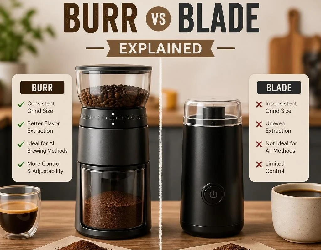 Home Coffee Grinders: Burr vs Blade Explained