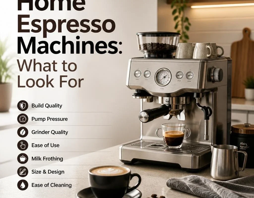 Home Espresso Machines: What to Look For