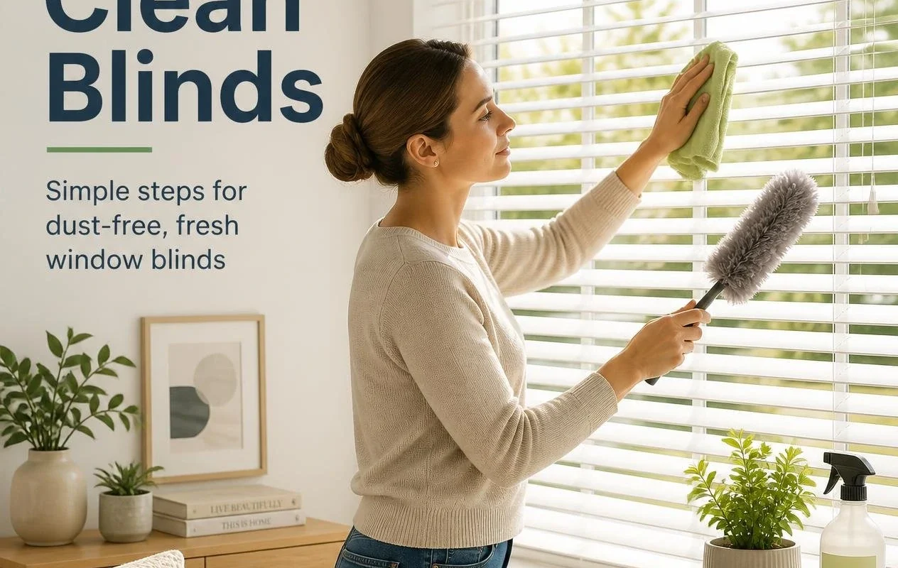 How to Clean Blinds