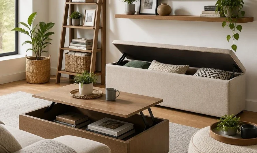 Living Room Storage Furniture: Ideas Beyond Cabinets
