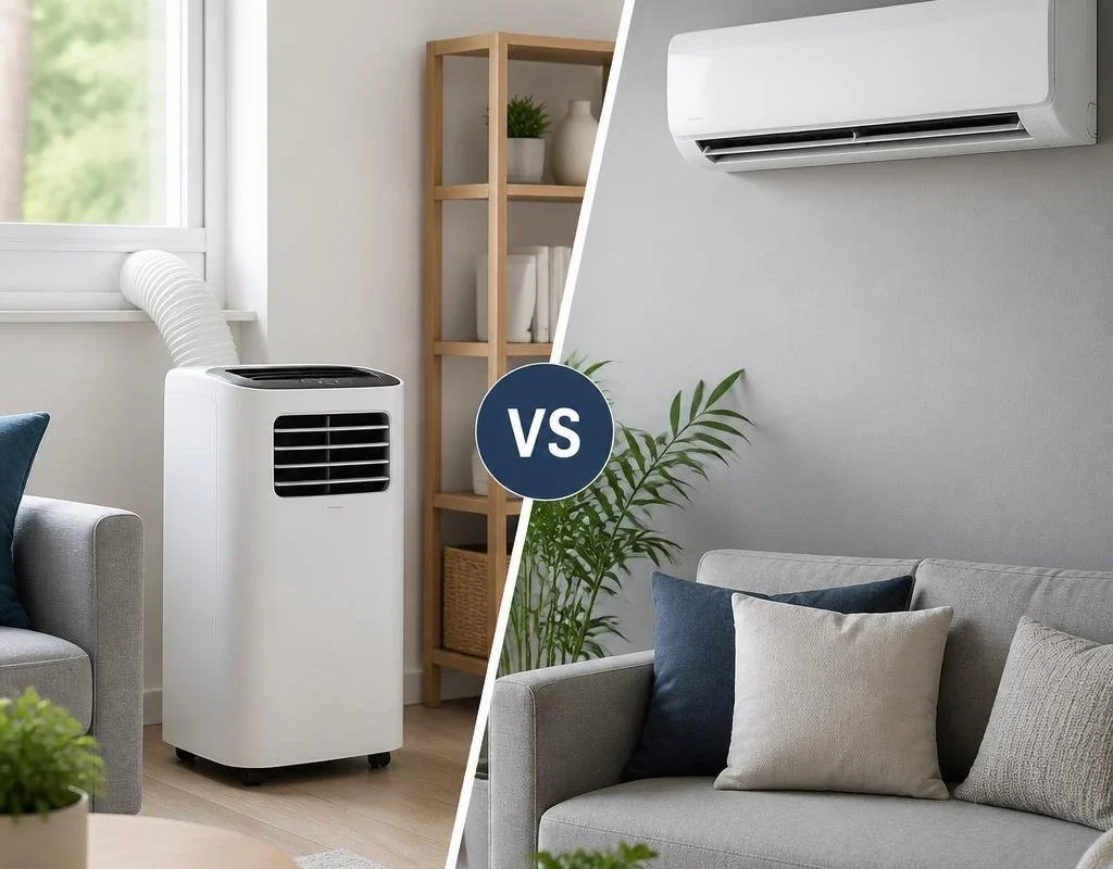 Portable vs Split Air Conditioners for the Home