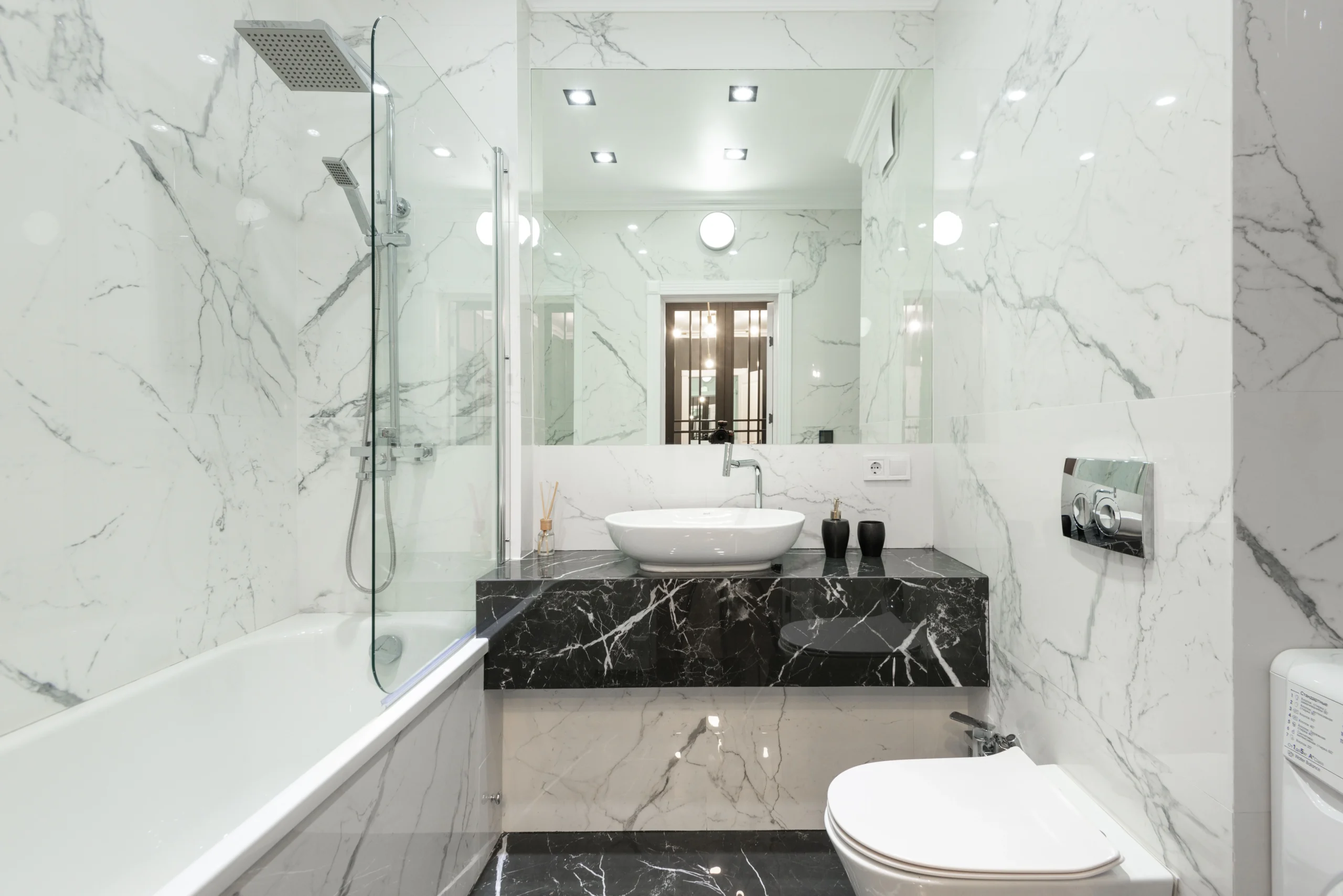 bathroom renovation cost breakdown - modern renovated bathroom